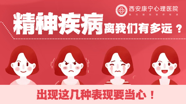 精神障礙患病率女比男高 常見的精神疾病有哪些